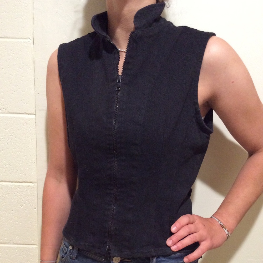 Black vest